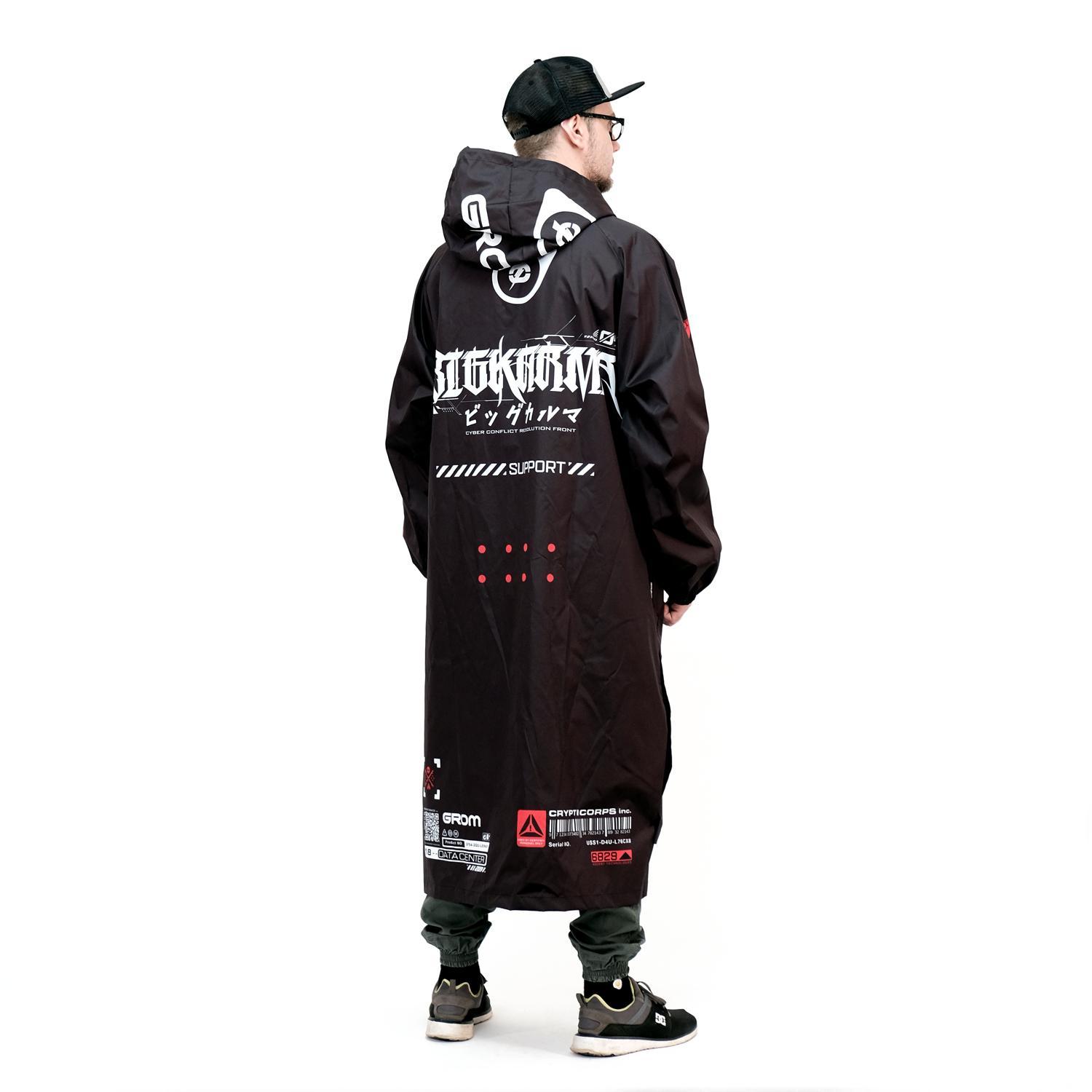 Дождевик Grom Cyber black