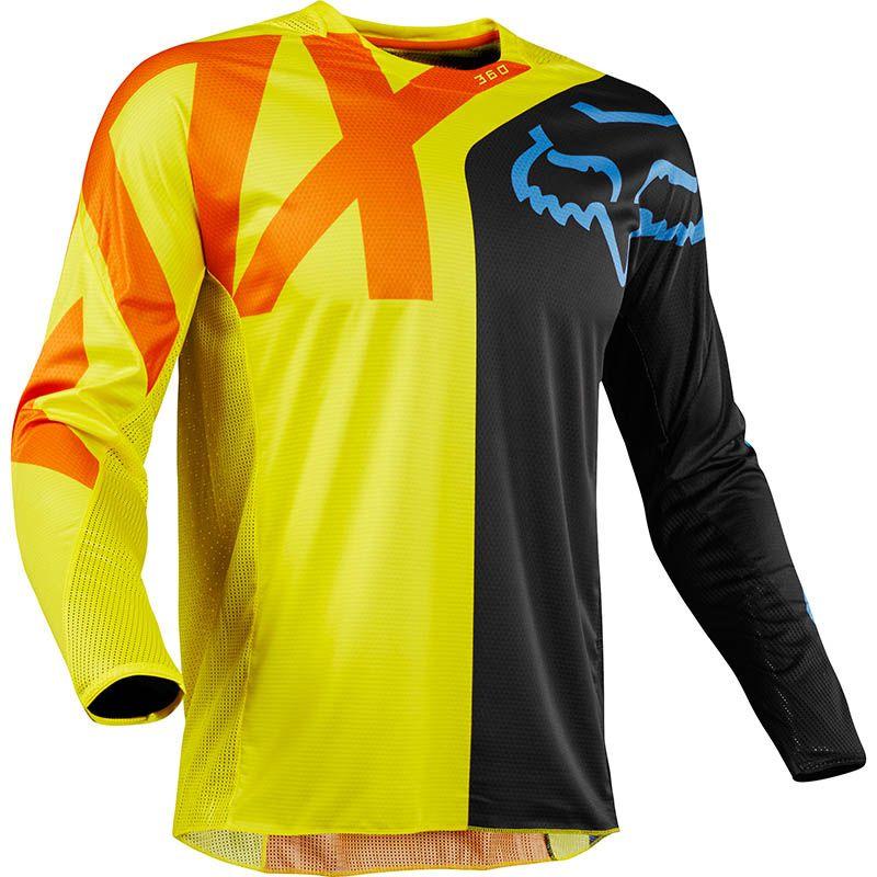 Джерси подростковая Fox 360 Preme Youth Jersey Black/Yellow